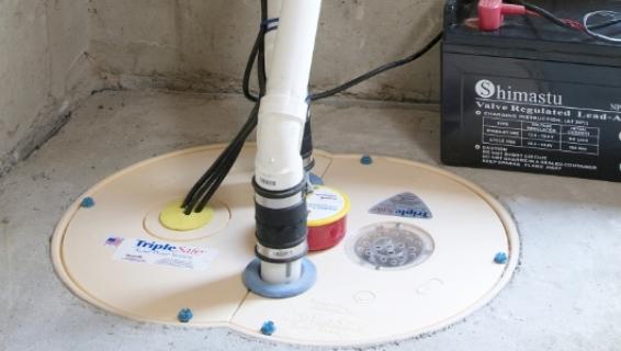 Sump Pump installation