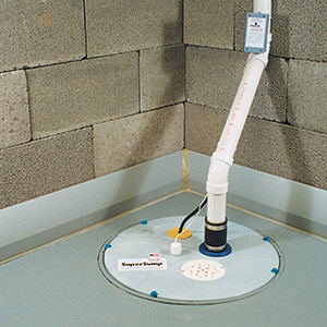 baseboard drain pipe