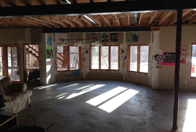 finished basement Waterford Before