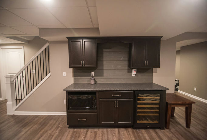 finished basement Northville After