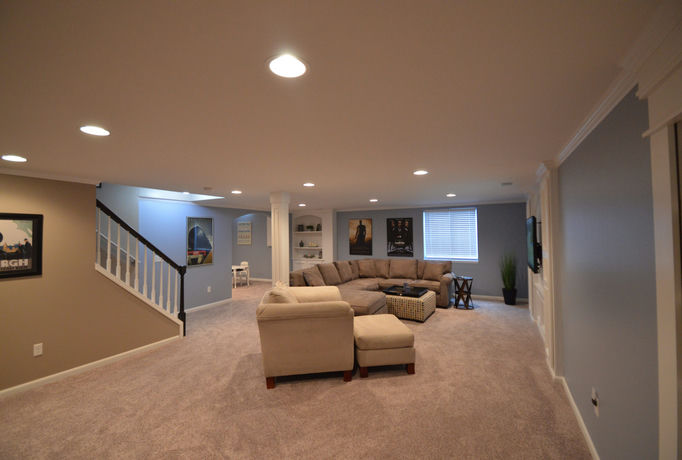 finished basement troy After