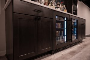 mini cooler in finished basement in Canton, MI