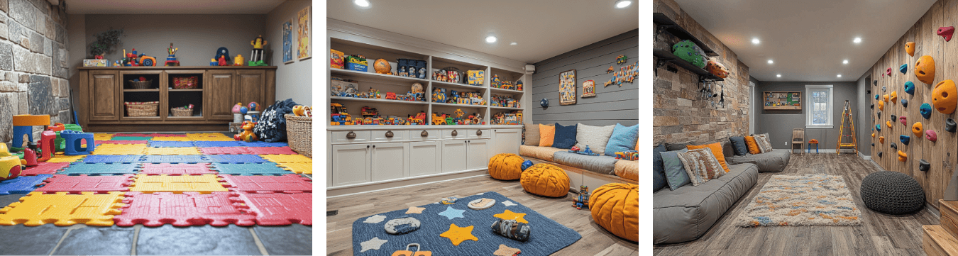 8 Basement Playroom Ideas gallery